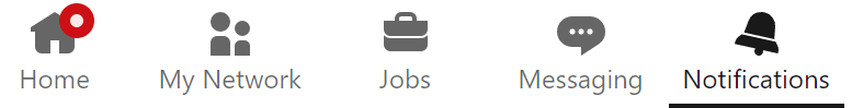 Notifications for LinkedIn