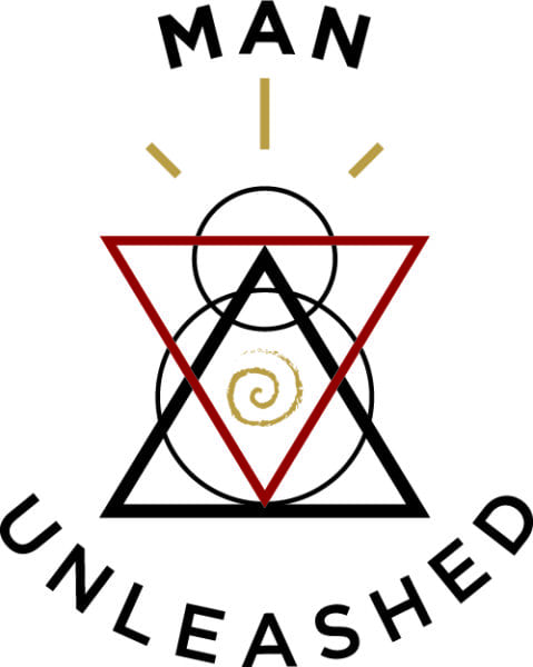 Man Unleashed Sacred Geo Logo Color