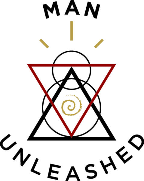 Man Unleashed Sacred Geo Logo Color
